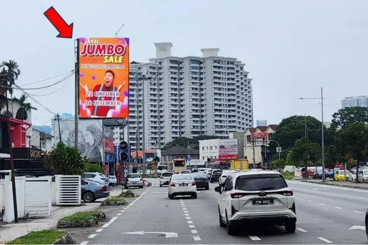 1 Panel Vertical LED Screen Billboard