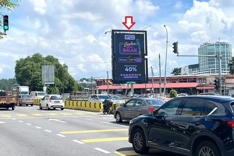 1 Panel Vertical LED Screen Billboard