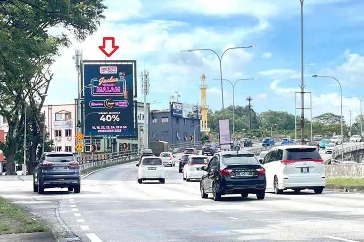 1 Panel Vertical LED Screen Billboard