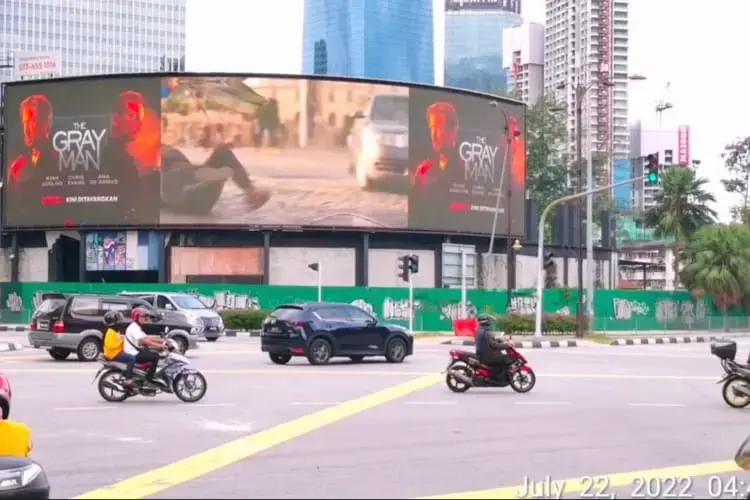 1 Panel Horizontal LED Screen Billboard