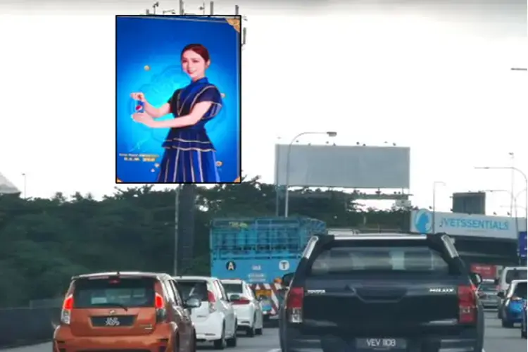 1 Panel Vertical LED Screen Billboard