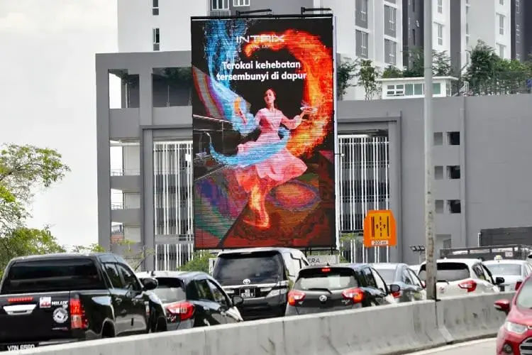 Vertical LED Billboard