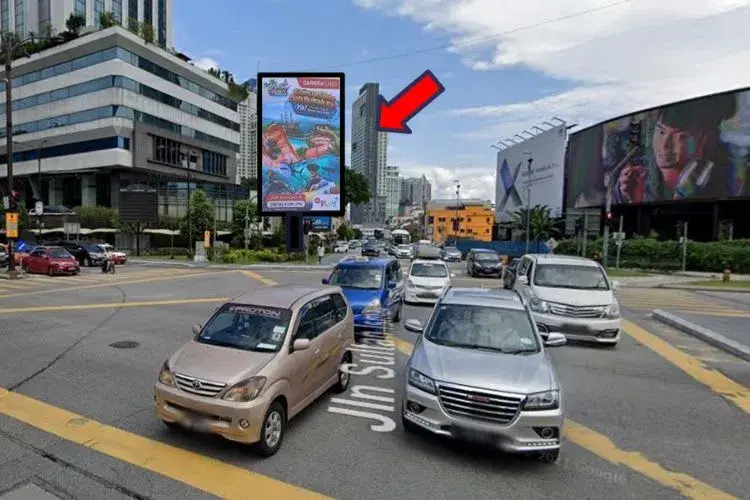 Vertical LED Billboard